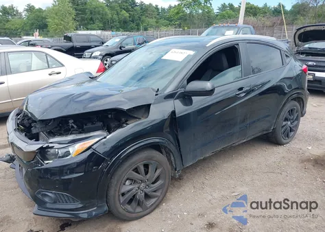 2022 Honda Hr-V Awd Sport из США, поврежденный, VIN 3CZRU6H12NM760117